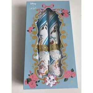 Set Of 4 Disney X Ann Shen Aristocats Fabric Napkins With Rings New In Box